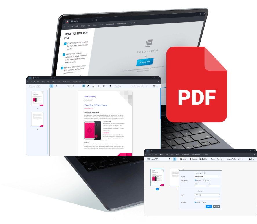 Epi Browser’s PDF Editor